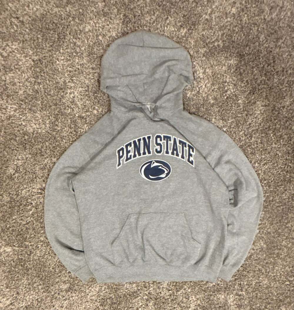 Penn State Nittany Lions Grey Hoodie Sweatshirt